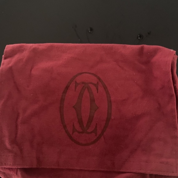 Cartier Suede Shoulder Bag - Picture 1 of 2